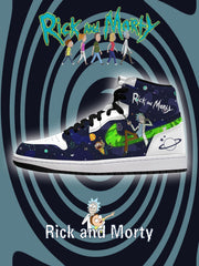 R and M V.3 High-top Custom Sneakers