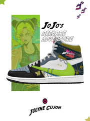 Jolyne Cujoh V.1 Custom TS High Sneakers