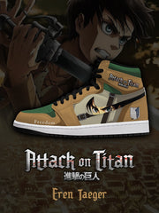 Eren Yeager V.1 High-top Custom Sneakers
