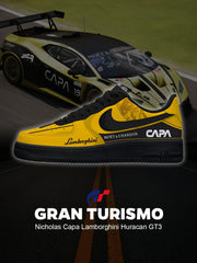 Personalisierte Nicholas Capa Huracan GT3 Sneakers für Damen und Herren