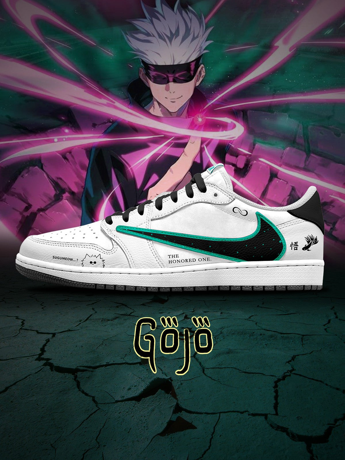 Satoru Gojo V.1 Custom TS Sneakers