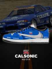 Calsonic R32 GT-R V.1 Custom TS Sneakers
