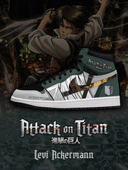 Levi Ackerman V.1 High-top Custom Sneakers