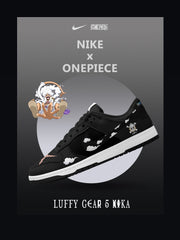 Luffy Gear 5 Nika V.2 Custom Dunk Sneakers