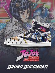 Bruno Bucciarati V.2 Custom TS Hohe Sneakers