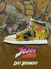 Dio Brando V.2 Custom TS Hohe Sneakers