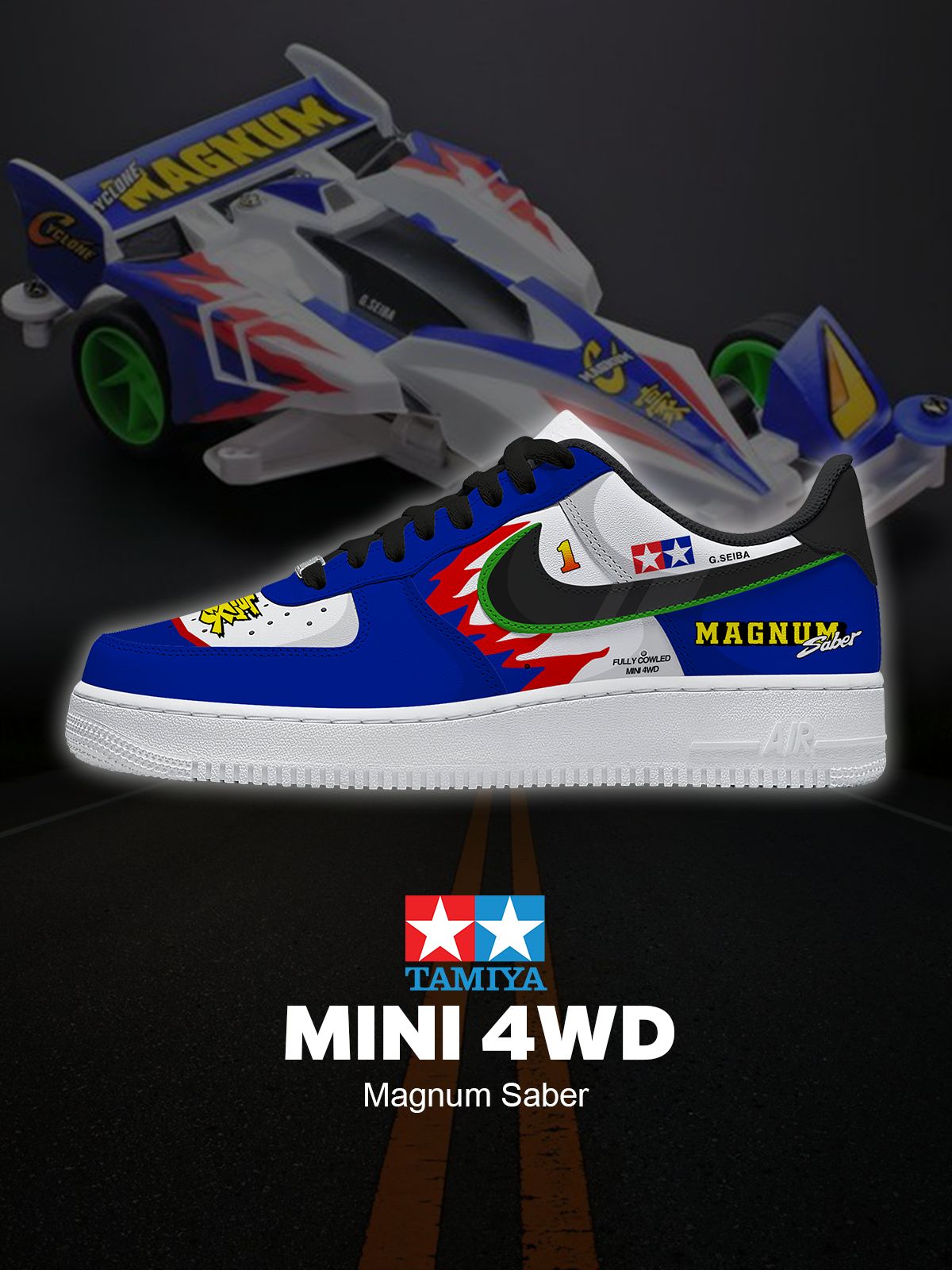 Individuelle MINI 4WD Magnum Saber Schuhe für Damen und Herren