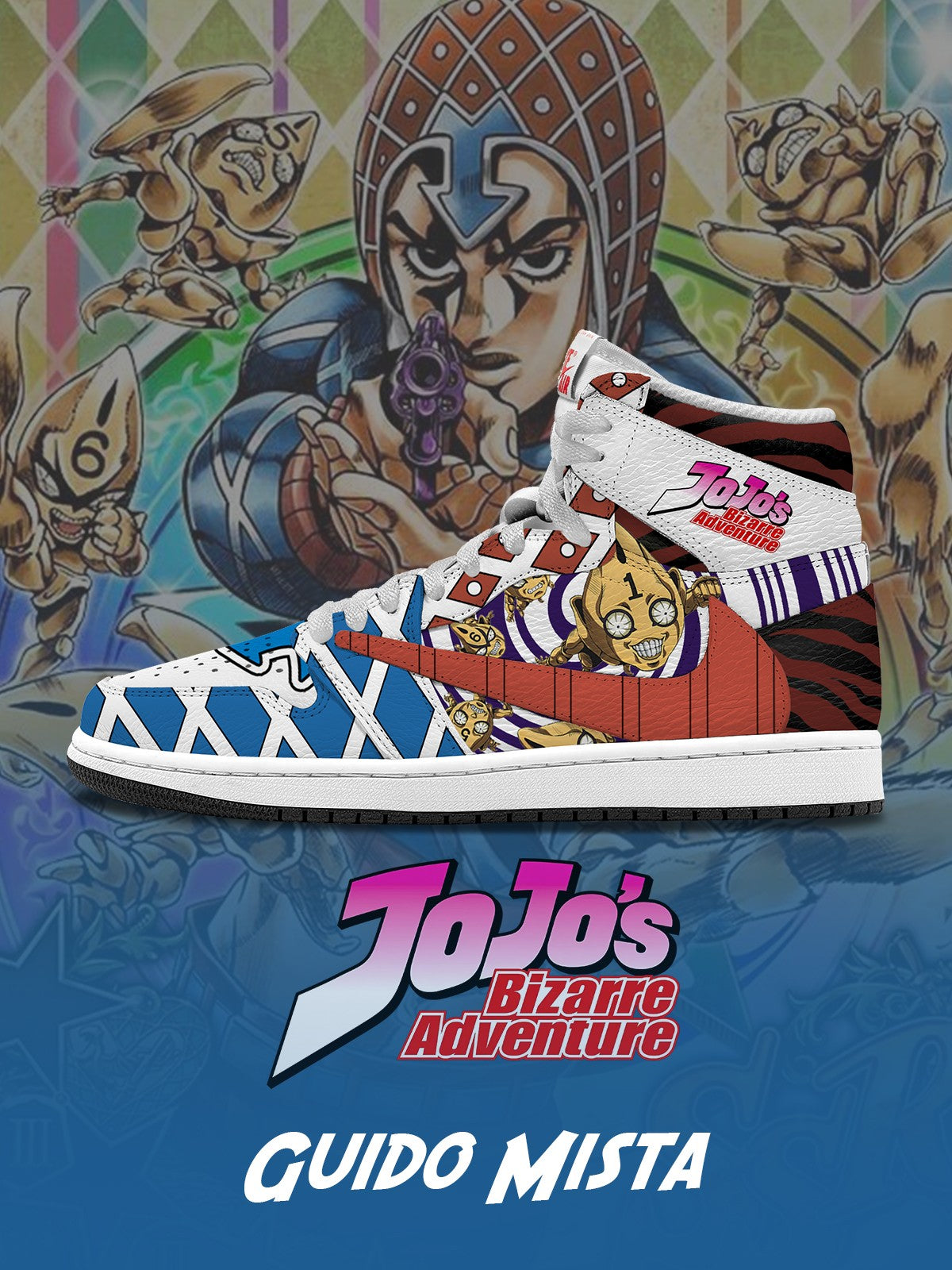 Guido Mista V.2 Custom TS Hohe Sneakers