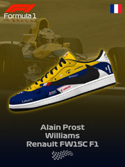 W Renault FW15C F.1 V.1 Custom TS Sneakers