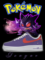 No.0094 Gengar Style 2 Custom Sneakers