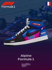 Alpine F.1 V.1 High-top Custom Sneakers