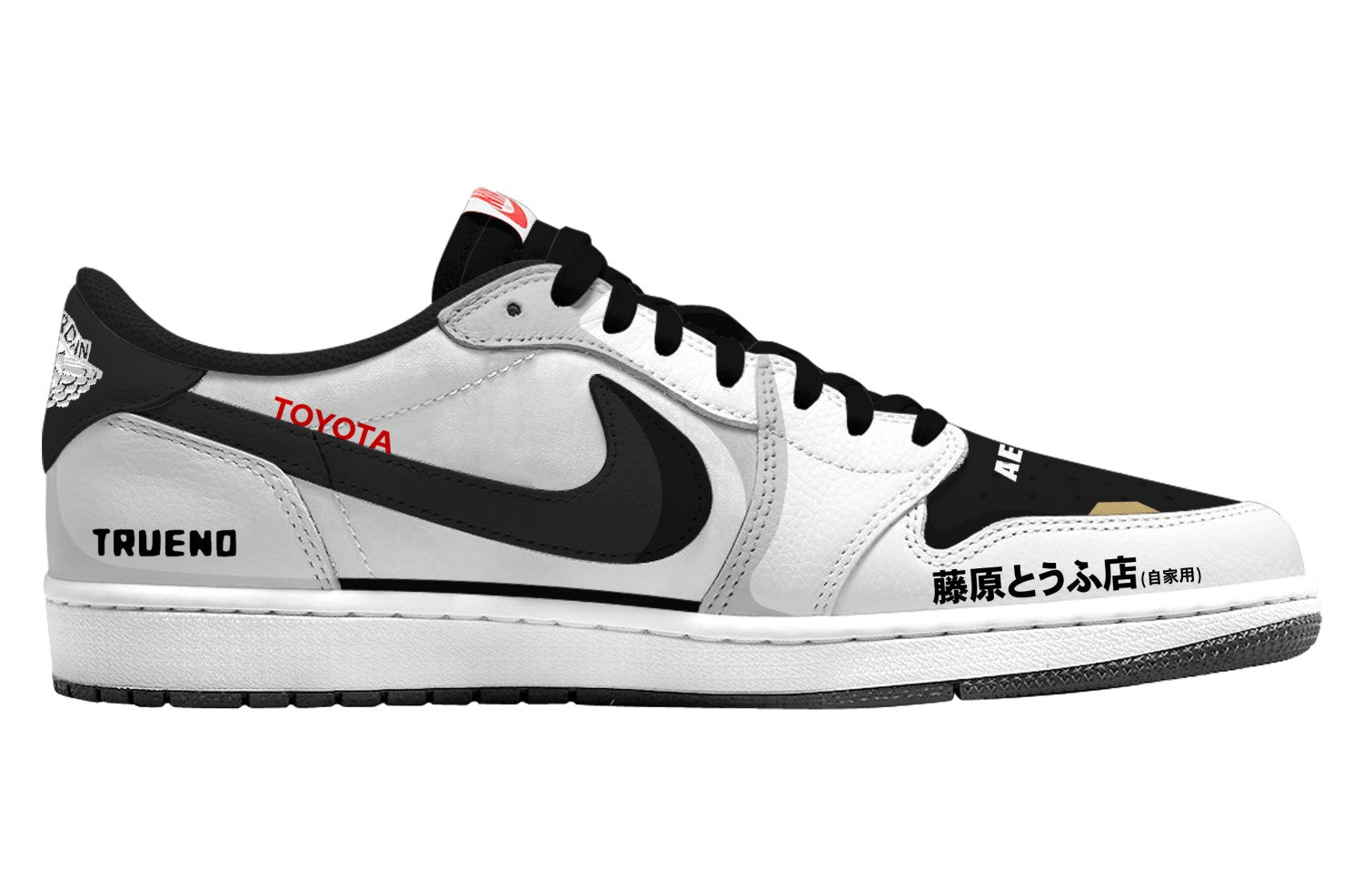 Takumi Fujiwara's AE86 V.1 Custom TS Sneakers