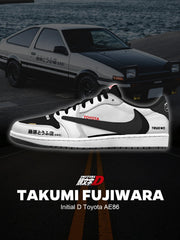 Takumi Fujiwara's AE86 V.1 Custom TS Sneakers