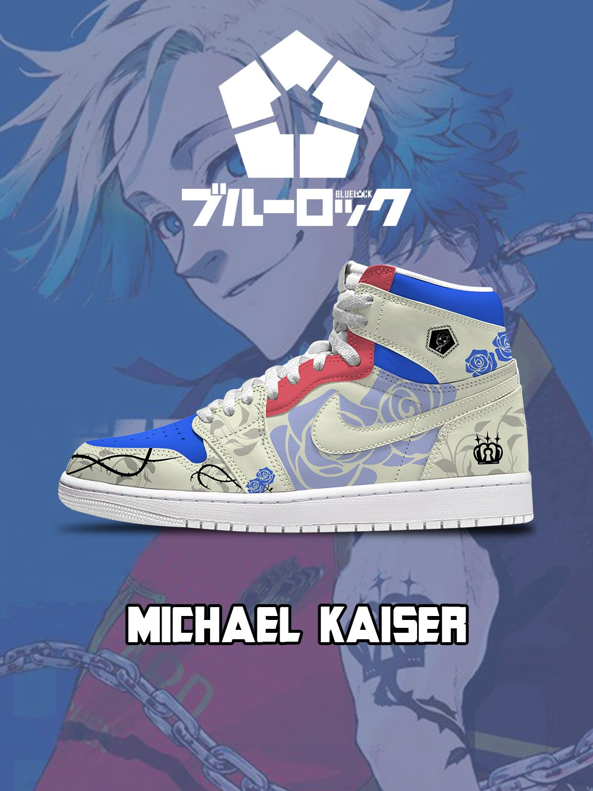 Michael Kaiser V.1 High-Top Custom Sneakers