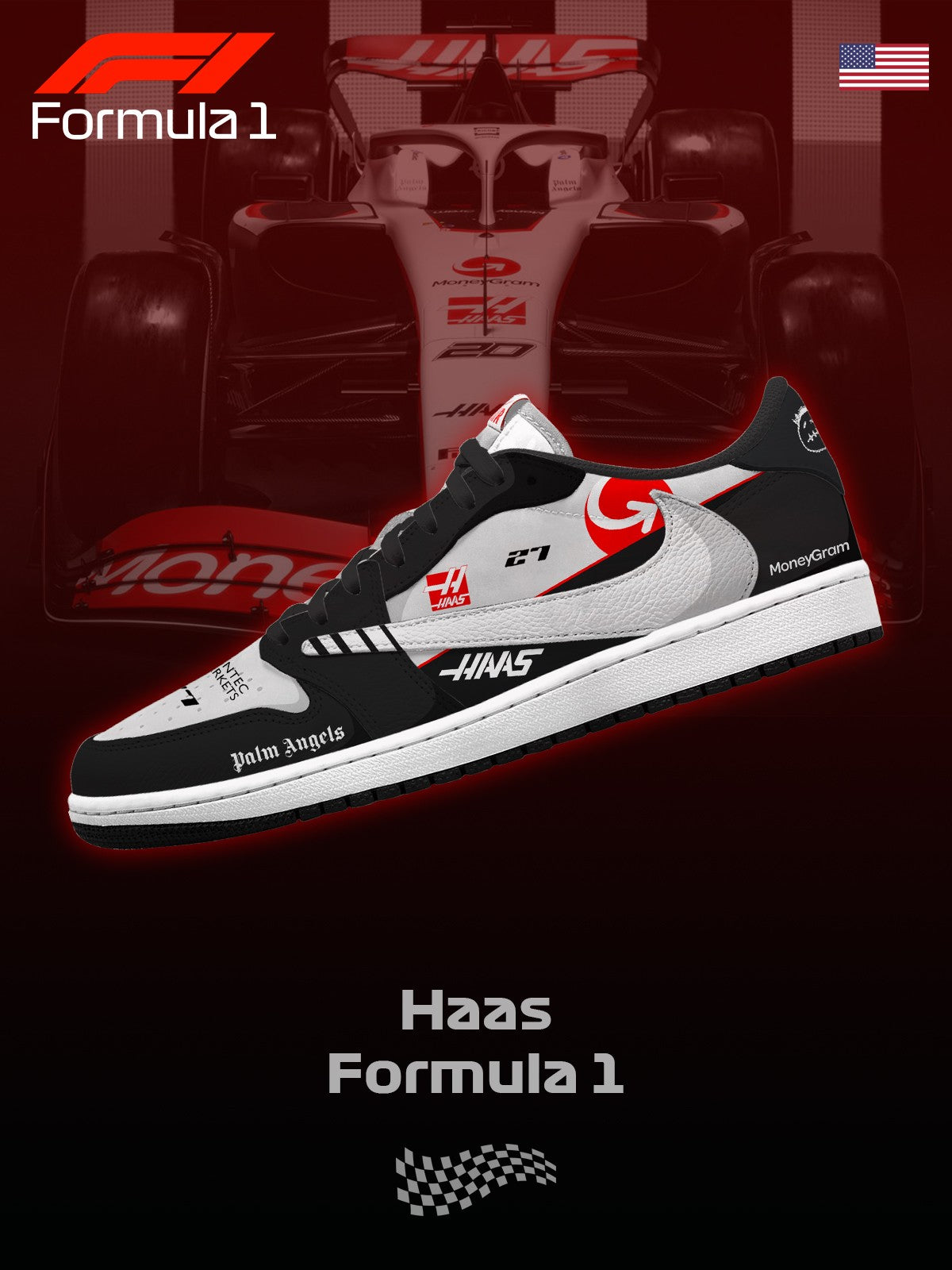 Haas F.1 V.1 Custom TS Sneakers