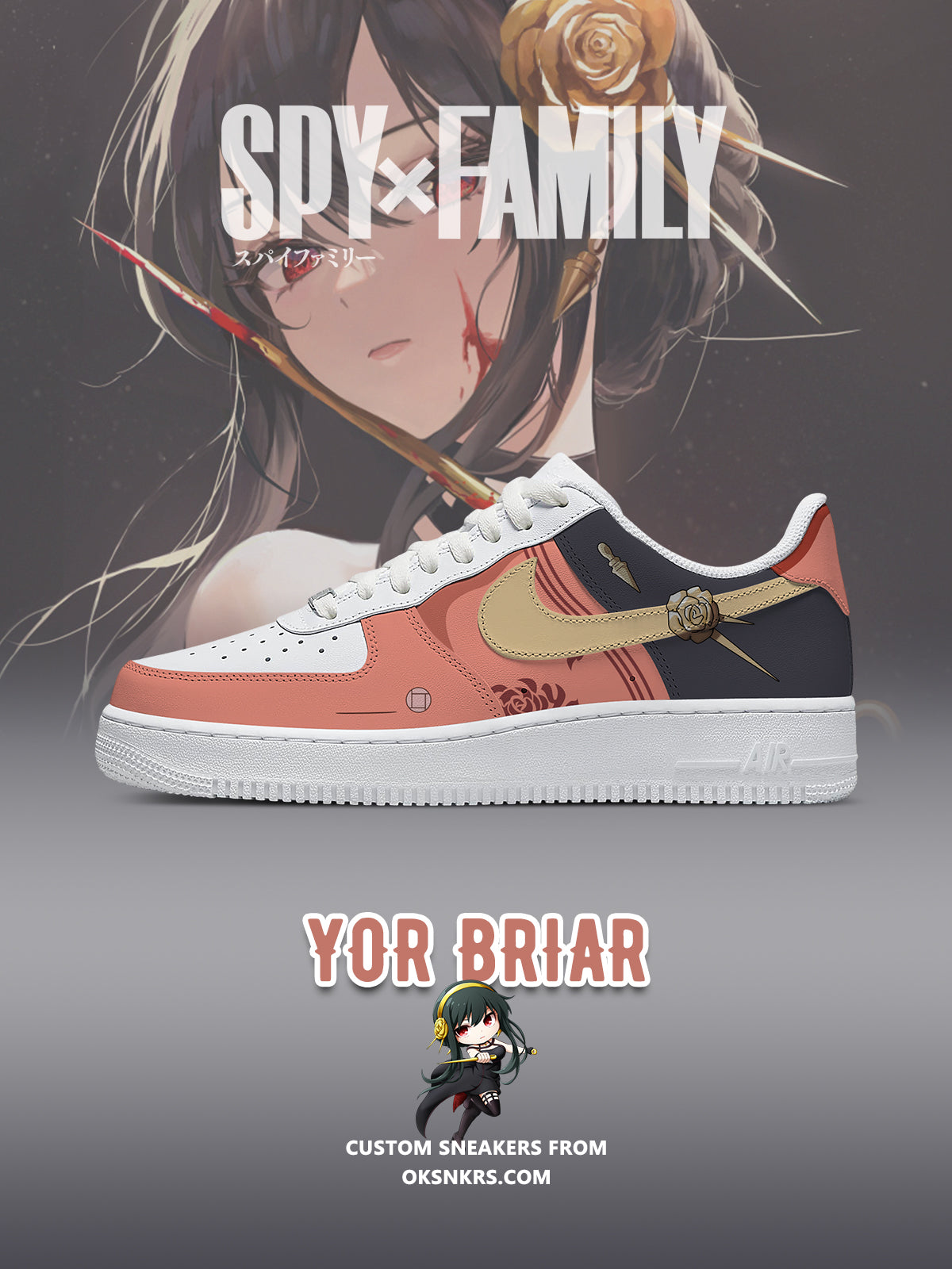 Yor Briar Custom Sneakers