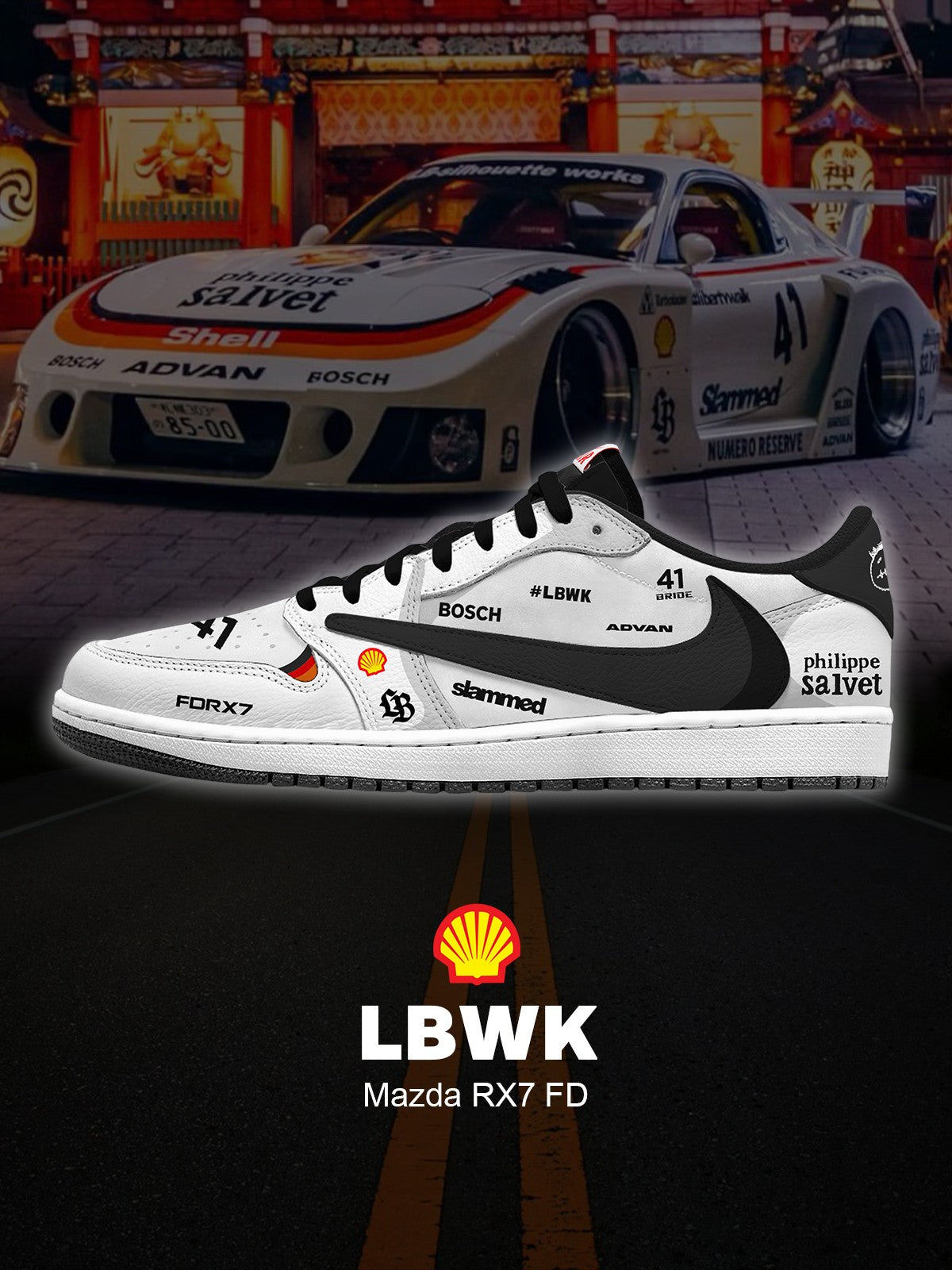 RX7 FD V.1 Custom TS Sneakers