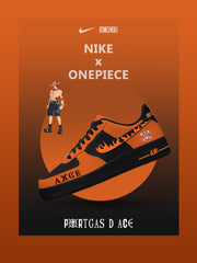 Portgas D. Ace V.2 Custom Sneakers