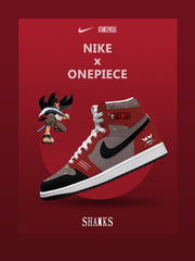 Rothaarige Shanks V.3 Custom Sneakers