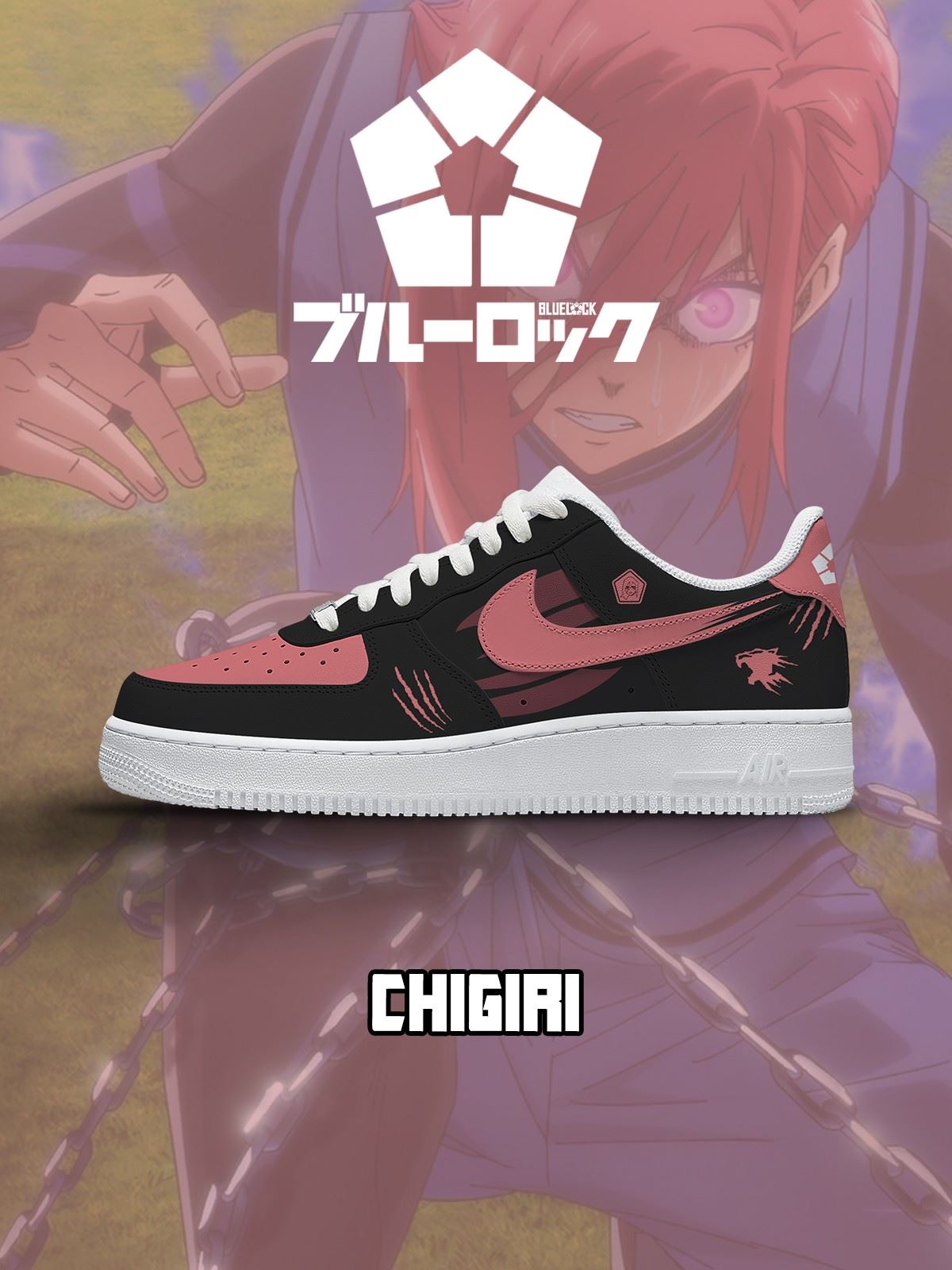 Hyoma Chigiri V.1 Kundenspezifische Turnschuhe