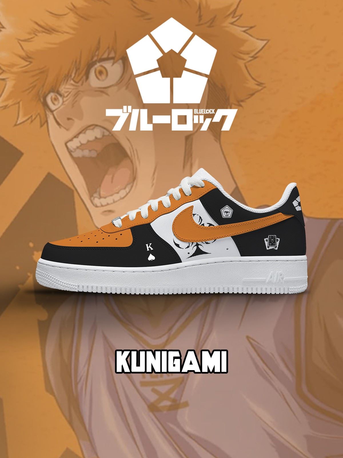 Rensuke Kunigami V.1 Custom Sneakers