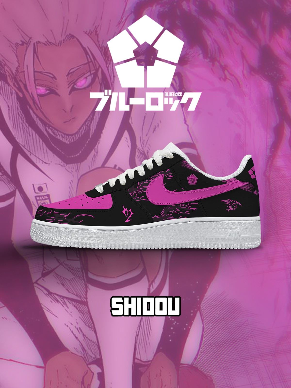 Ryusei Shido V.1 Custom Sneakers