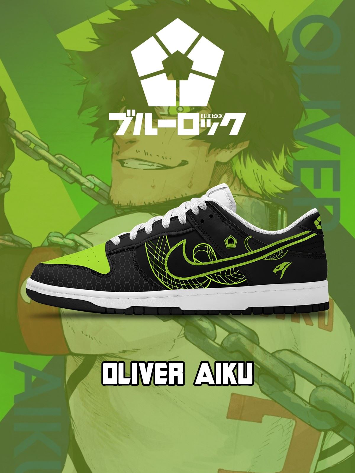 Oliver Aiku V.1 Custom Dunk Sneakers