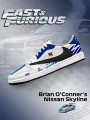 Brian O'Conner's Skyline V.1 Custom TS Sneakers