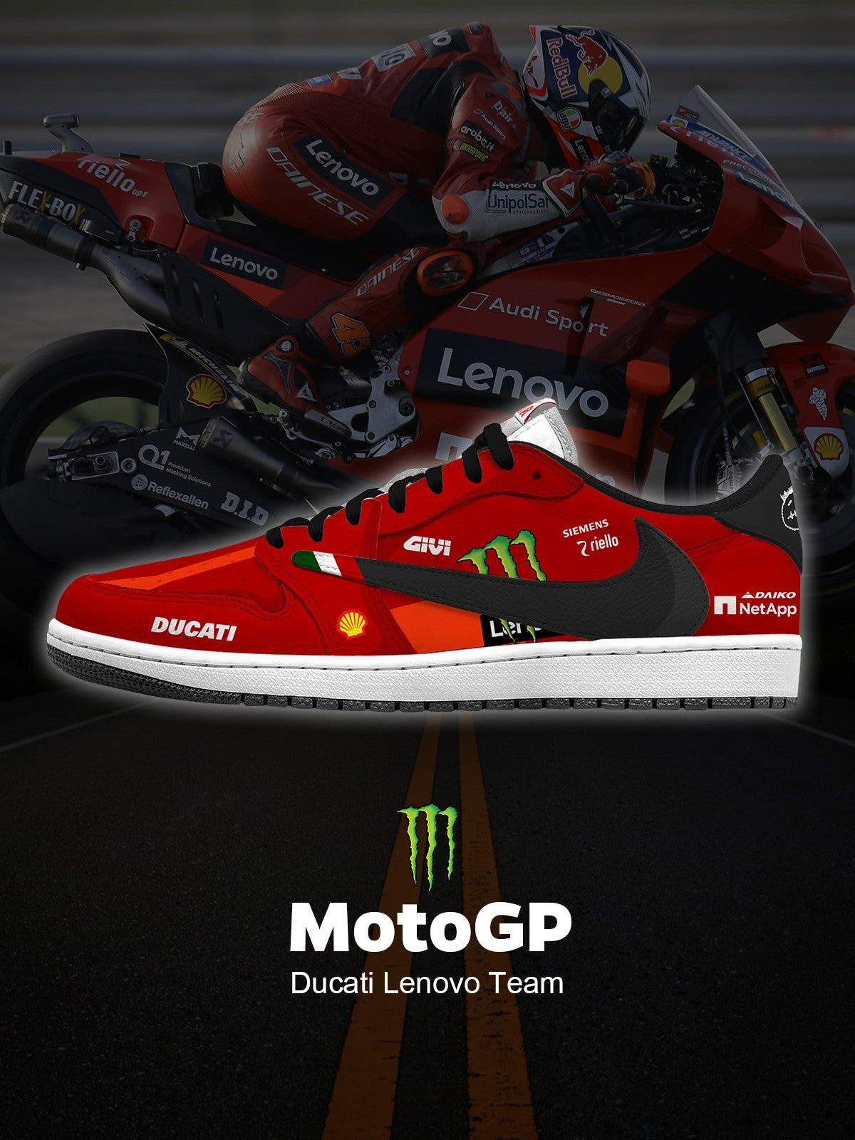 Duca Len Team V.1 Custom TS Sneakers