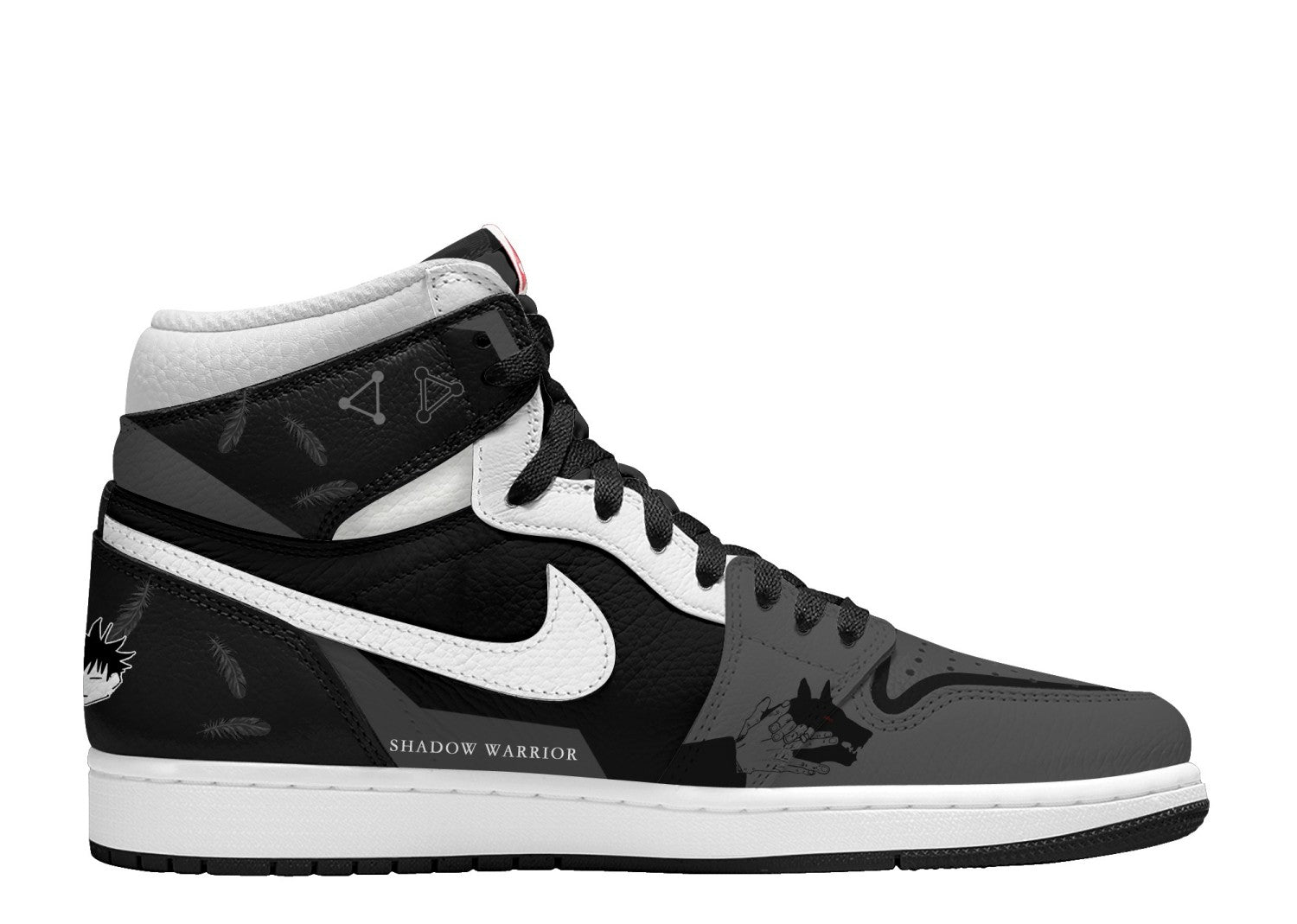 Megumi Fushiguro V.1 Custom TS Hohe Sneakers
