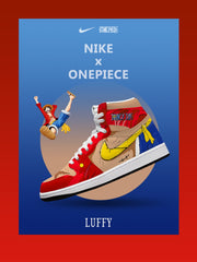 Monkey D. Luffy V.7 High-Top-Sneakers