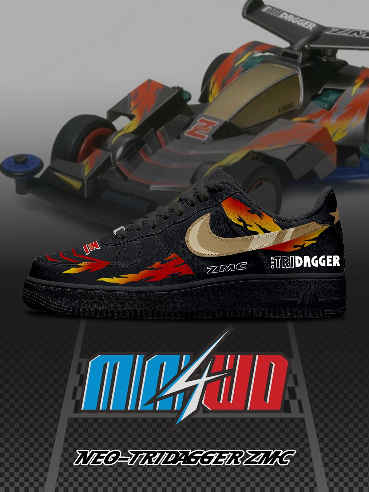 Neo-Tridagger ZMC V.1 Custom Sneakers