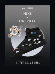 Luffy Gear 5 Nika V.1 Custom TS Hohe Sneakers