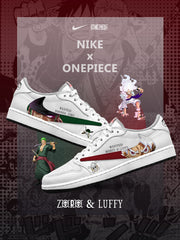 Ruffy und Zoro V.1 Custom TS Low Sneakers