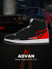 Skyline GT-R C110 V.1 High-top Custom Sneakers