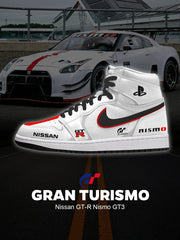 GT-R Nismo GT3 V.1 High-top Custom Sneakers