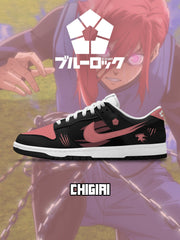 Hyoma Chigiri V.1 Custom Dunk Sneakers