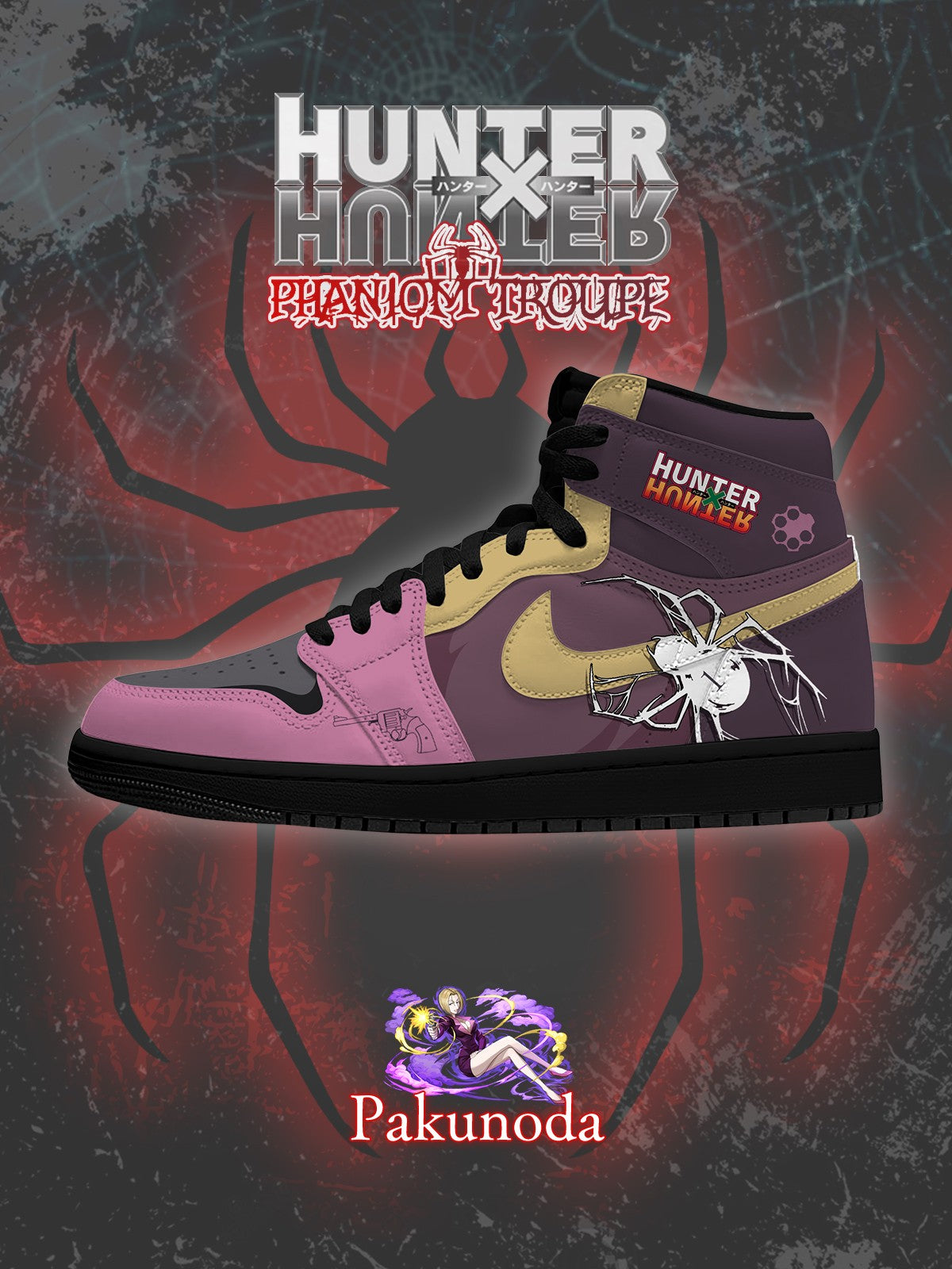 Pakunoda V.1 High-top Custom Sneakers