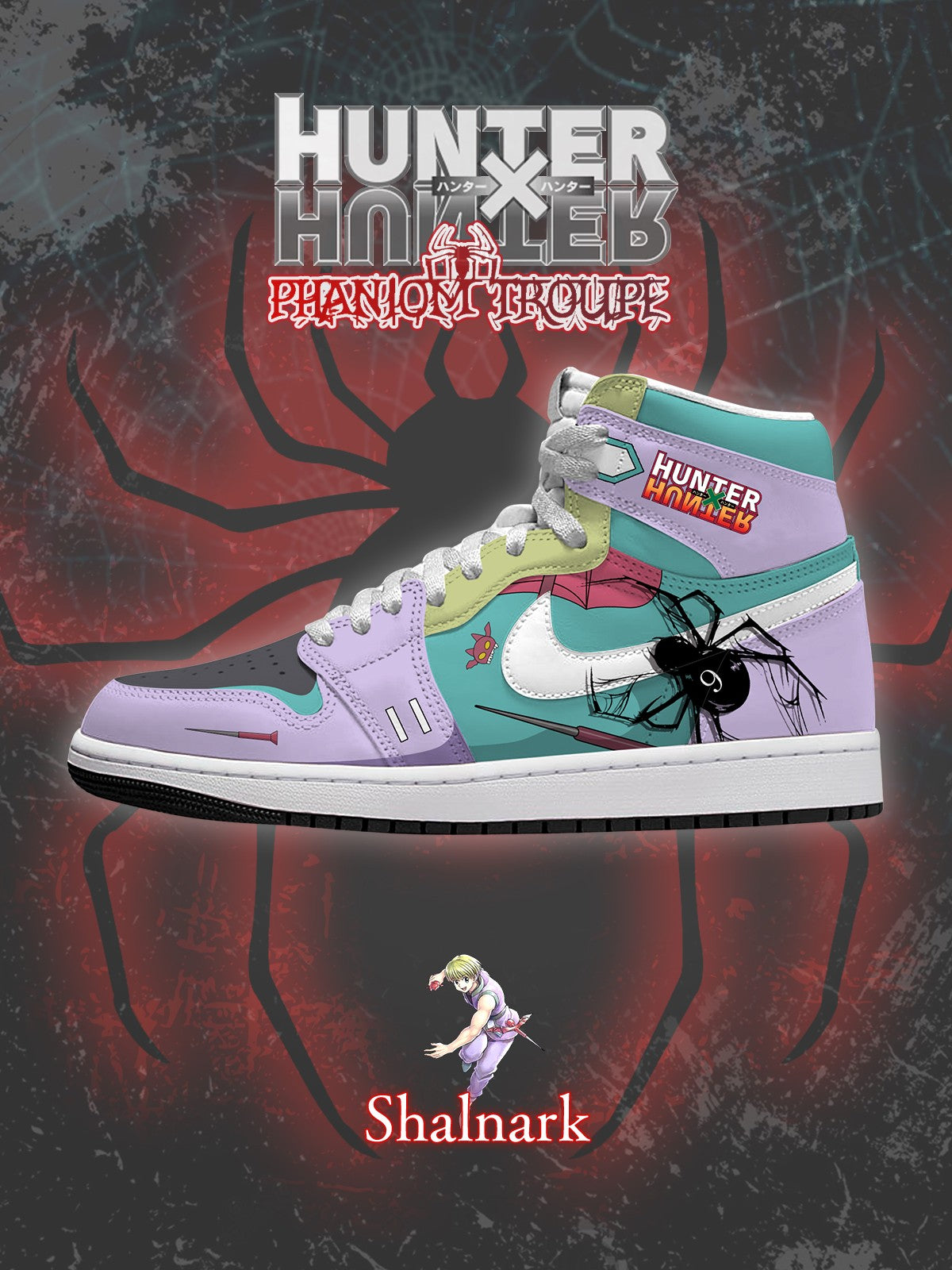 Shalnark V.1 High-top Custom Sneakers