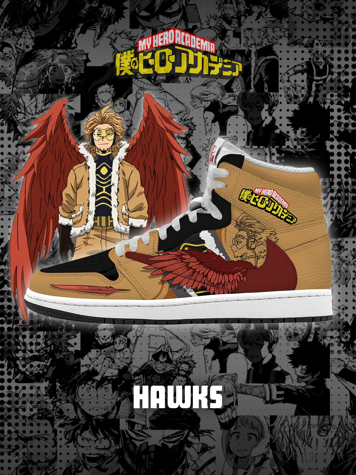 Hawks V.1 Custom TS High Sneakers