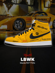 RX7 FD3s V.1 High-top Custom Sneakers