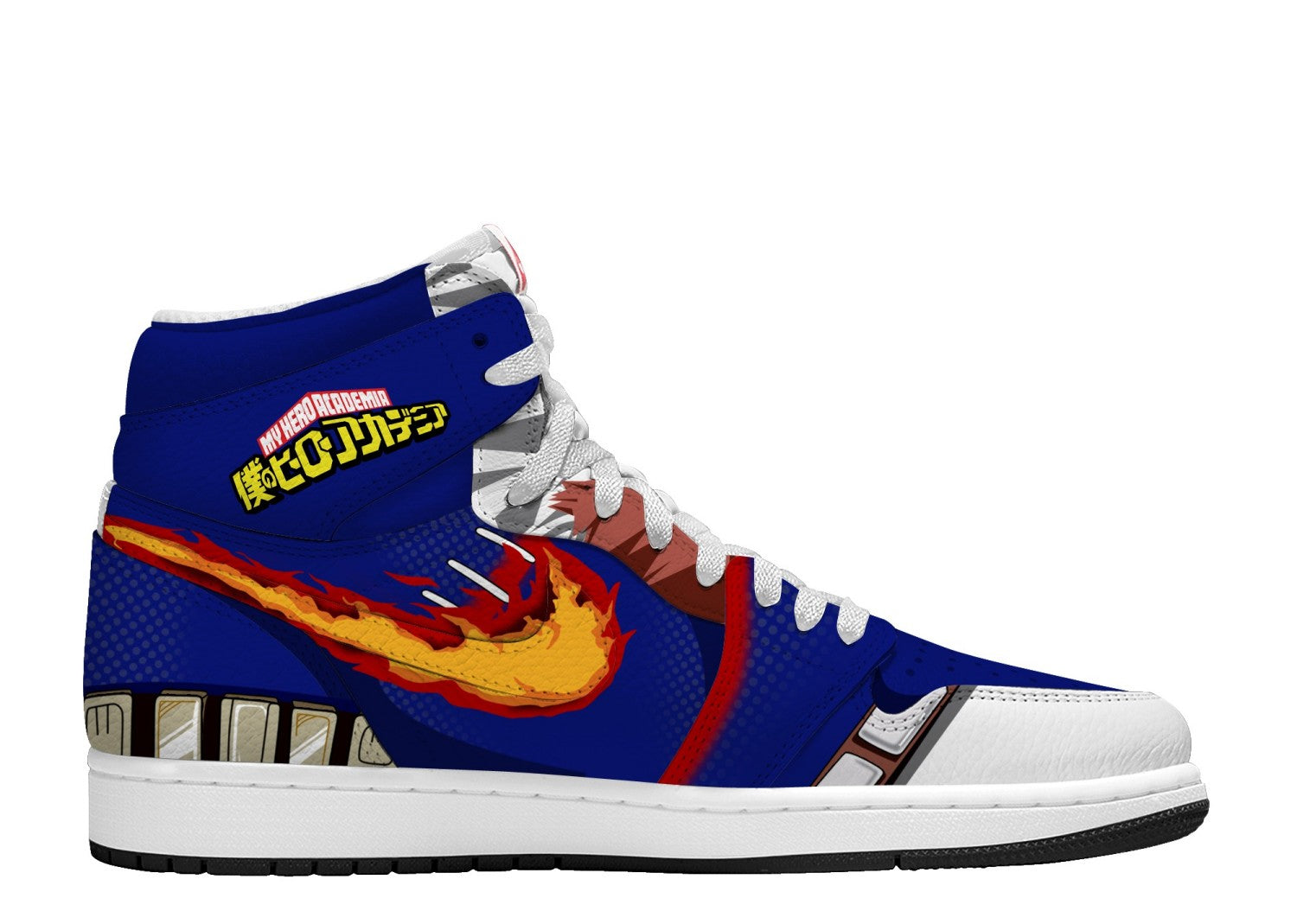 Shoto Todoroki V.2 Custom TS High Sneakers