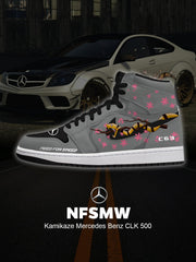 Kamikaze CLK 500 V.1 High-top Custom Sneakers