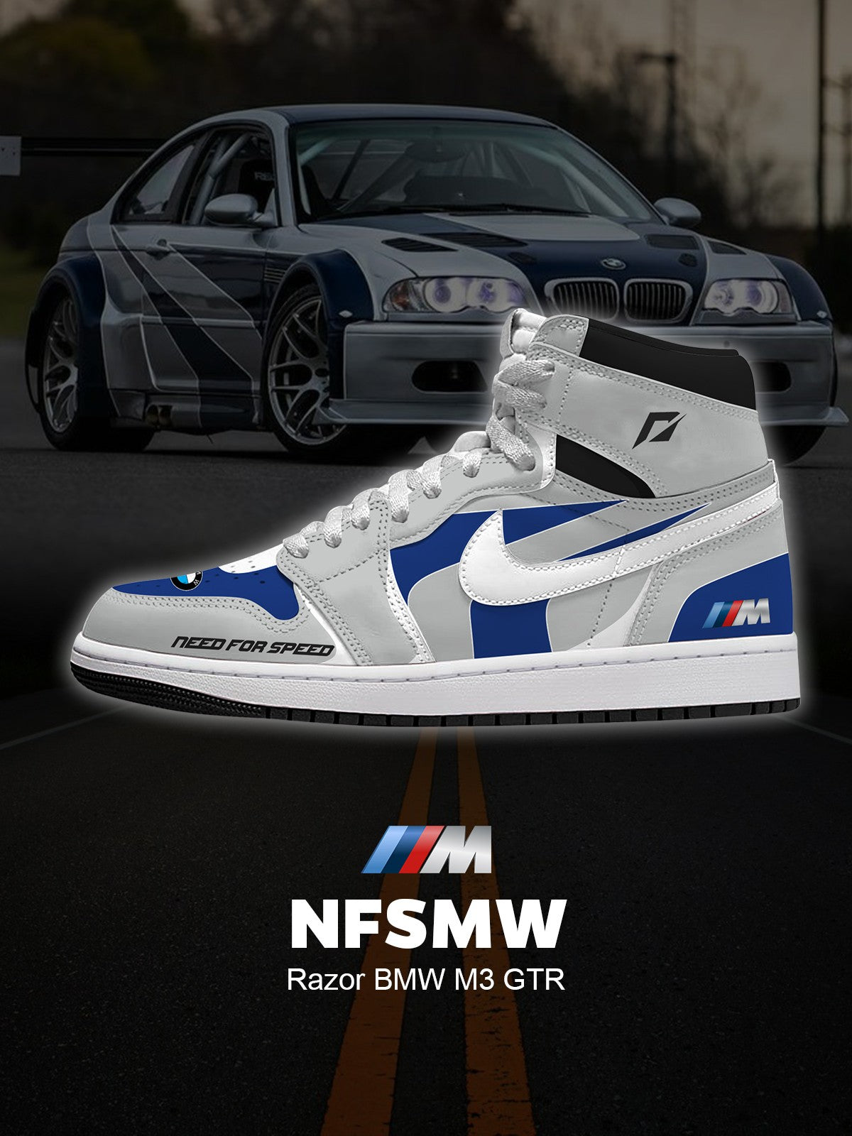 Razor M3 GTR V.1 High-top Custom Sneakers
