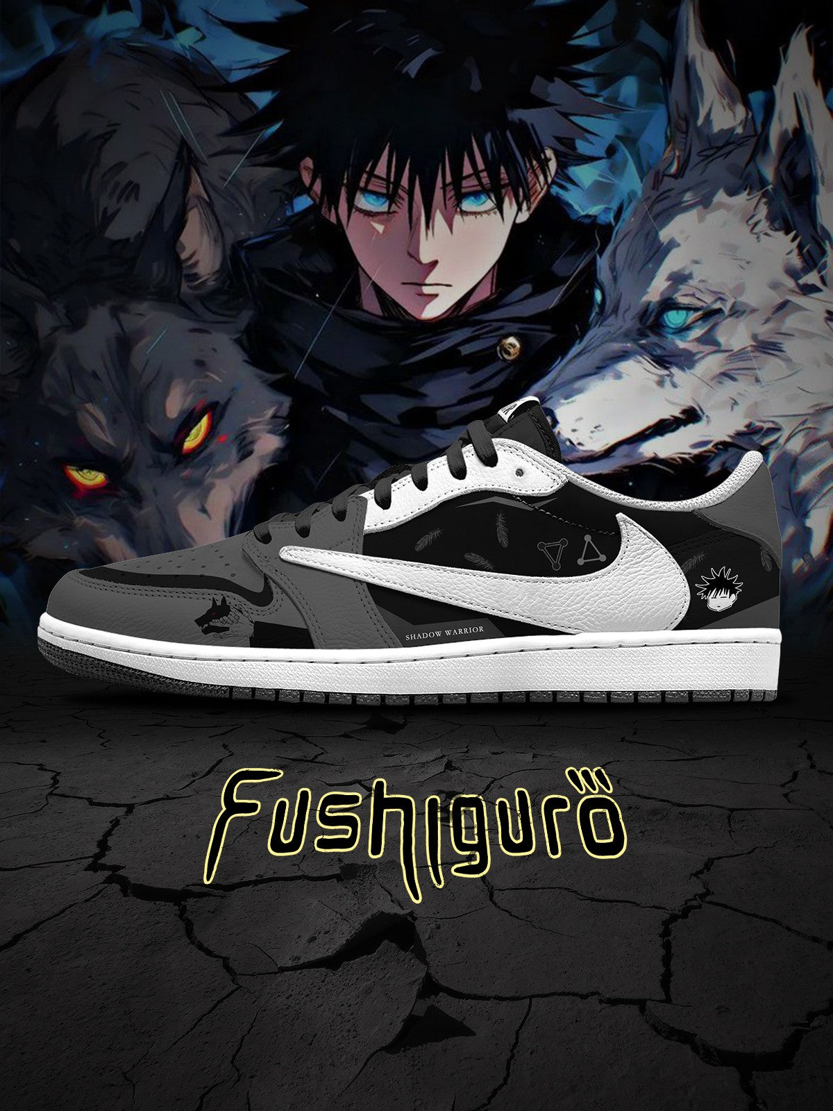 Megumi Fushiguro V.1 Custom TS Sneakers