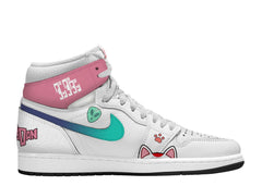 Okarun and Momo V.1 Custom TS High Sneakers