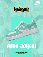 Aoba Johsai High Custom Sneakers