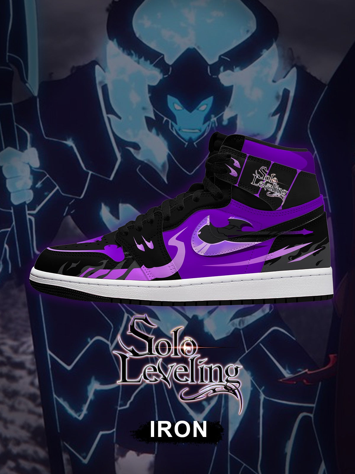 Iron V.1 High-top Custom Sneakers