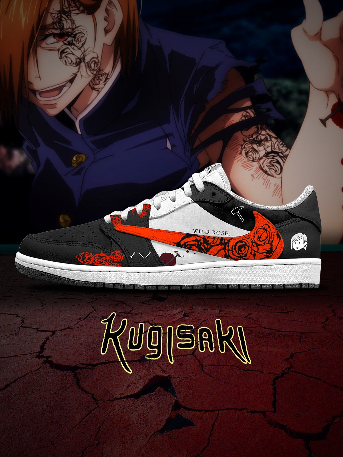 Nobara Kugisaki V.1 Custom TS Sneakers