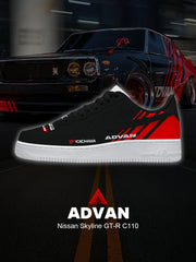 Personnalisez les chaussures Skyline GT-R C110 pour femmes et hommes